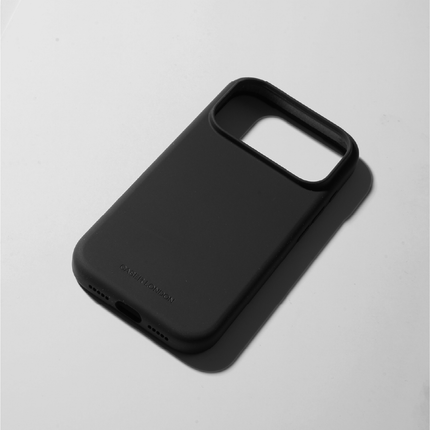 Black Liquid Silicone iPhone Air Case - MagSafe Compatible | The Classic Case