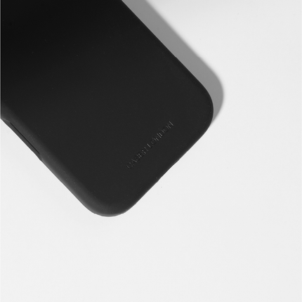 Black Liquid Silicone iPhone 17 Pro Case - MagSafe Compatible | The Classic Case