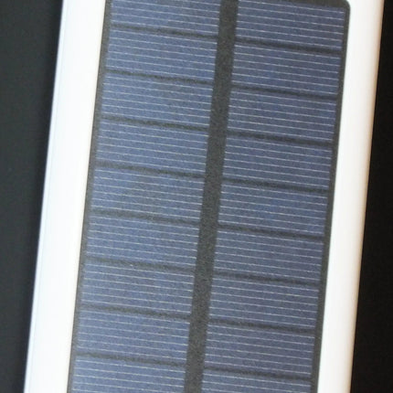12000mAh Power Bank with Solar Panel Micro USB, iPhone, Type-C, and USB With LED