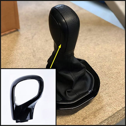 For VW T6 Transporter DSG Gear Knob Styling Caps – Black Painted Upgrade, Ready to Fit