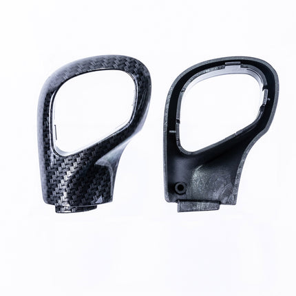 For VW T6 Transporter DSG Gear Knob Styling Caps – Carbon Painted Upgrade, Ready to Fit