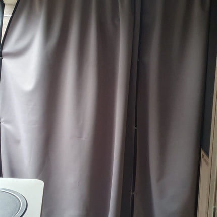 For Vauxhall Movano Campervan & Motorhome Maxi-Cab Divider Curtain with Rail – Premium Privacy