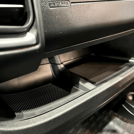 Peugeot Boxer Lower New Dashboard Rubber Inserts/Mats Black RHD ideal motorhome gifts and accessories