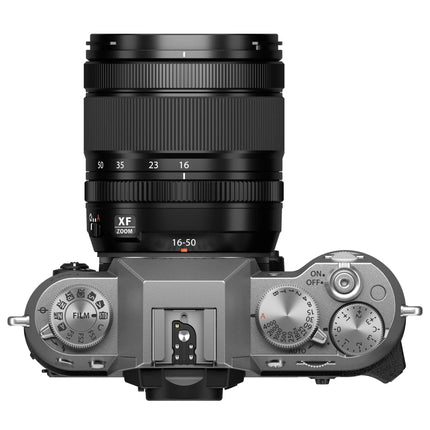 Fujifilm X-T50 Mirrorless Digital Camera - Silver