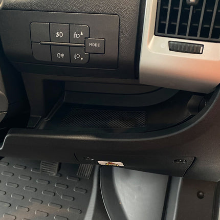 For Citroen Relay Motorhome, Racehome & Campervan Lower Dashboard Rubber Inserts/Mats - Black RHD (Right-Hand Drive)