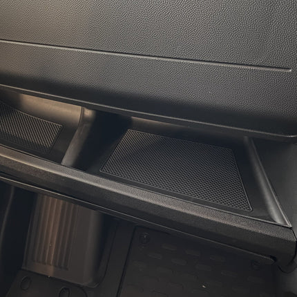 For Peugeot Boxer Lower Dashboard Rubber Inserts/Mats Black RHD