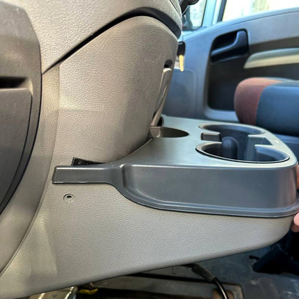 For Peugeot Boxer Cupholder Console - Grey | Van-X