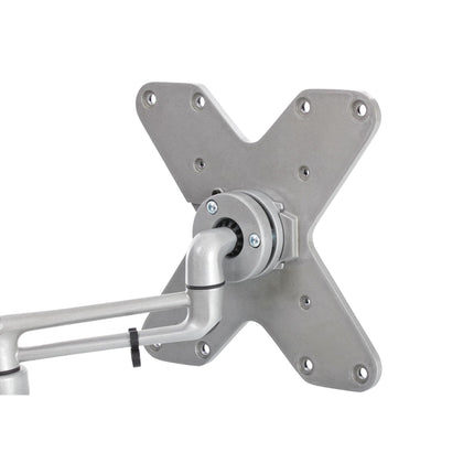 ProperAV TV Wall Bracket (23" - 43" / 15kg Capacity / VESA Max. 200x200) - Grey