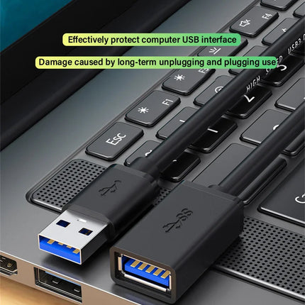 USB 3.0 Extension Cable Male to Female 5Gbps Data Cord USB3.0 Extender for PC PS3 Laptop to U Disk Smart TV USB Cable Extension