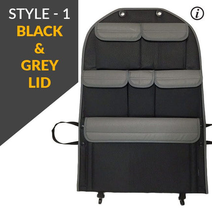 For Ford Transit Custom Campervan Leatherette Captain’s Back Seat Organiser | Van-X