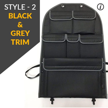 For Ford Transit Custom Campervan Leatherette Captain’s Back Seat Organiser | Van-X