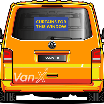 For T4 Window Curtains Eco-Line - Black | Van-X