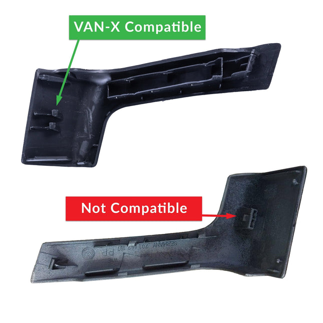 For VW T4 Transporter Black Inner Grab Handle Cap Cover – Replacement Part | Van-X