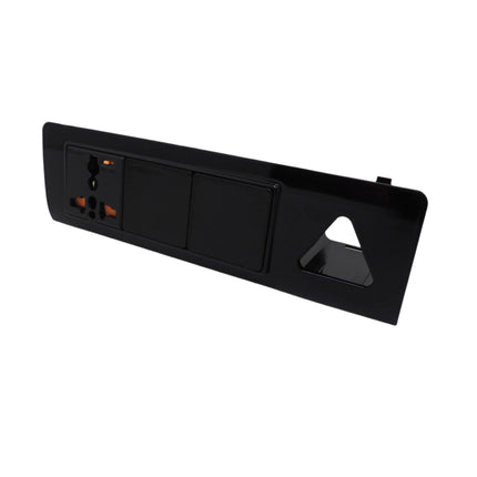 For VW T5 & T5.1 Transporter Gloss Black Hazard Warning Light Switch – Painted & Ready to Fit