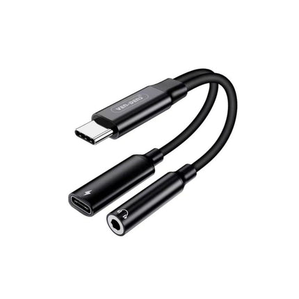 USB C to USB C & 3.5mm Headphone Adapter