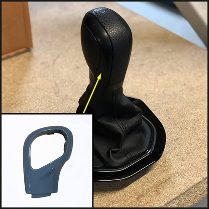 For VW T6 Transporter DSG Gear Knob Styling Caps – Grey Painted Upgrade, Ready to Fit