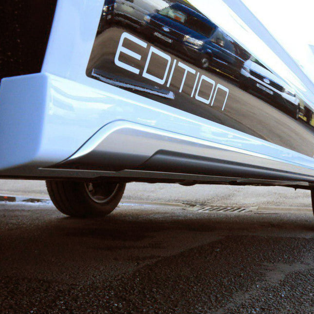 For VW T5, T5.1 LWB Side Skirts Candy White Plastic Painted and Ready to Fit