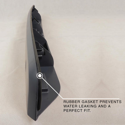 For VW T5, T5.1 Barn Door Rear Number Plate Unit Modified Version - Primer
