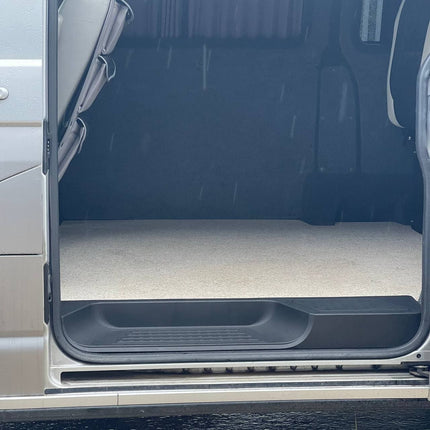 For VW T5, T5.1 Transporter Side Loading Door Step V3 17mm Extra Deep with Storage Compartment