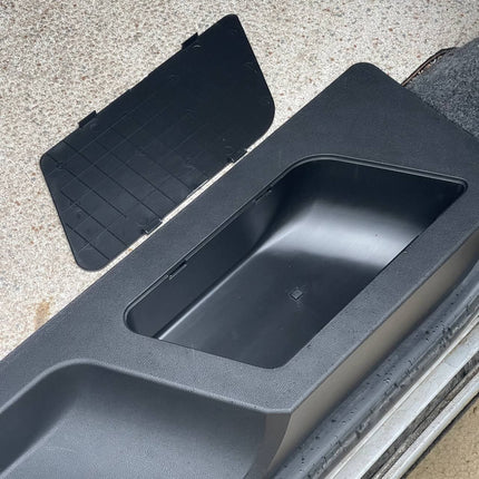 For VW T6 Transporter Side Loading Door Step V3 17mm Extra Deep with Storage Compartment