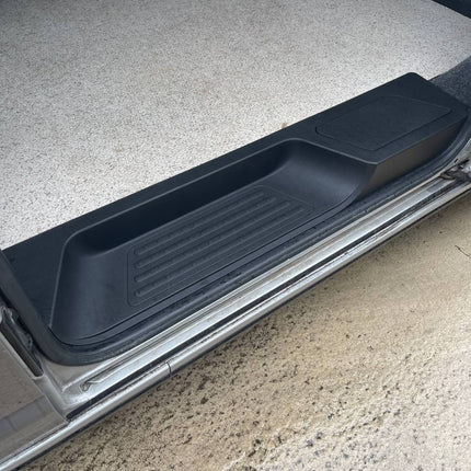 For VW T5, T5.1 Transporter Side Loading Door Step V3 17mm Extra Deep with Storage Compartment