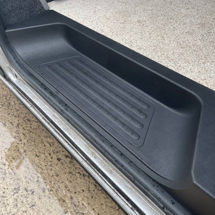 For VW T5, T5.1 Transporter Side Loading Door Step V3 17mm Extra Deep with Storage Compartment