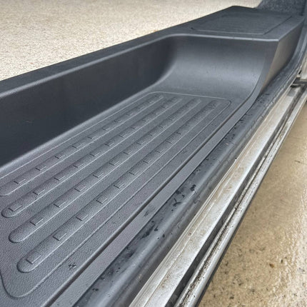 For VW T6 Transporter Side Loading Door Step V3 17mm Extra Deep with Storage Compartment