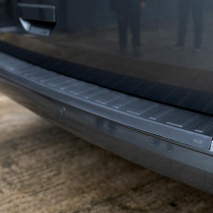 For VW T6 Transporter Multivan Tailgate Rear Bumper Protector Black Plastic (B-Grade)