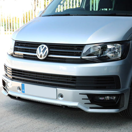 For VW T5.1 Transporter Front Sportline Spoiler + Splitter T5-X Styling (B-Grade) Painted and ready to fit in 3 colour options