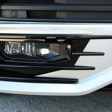 For VW T5.1 Transporter Front Sportline Spoiler and Splitter – T5-X Styling, Painted & Ready to Fit