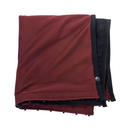 For VW Caddy Van Conversion Premium Window Curtains - Black/Burgundy - CREATE YOUR OWN BUNDLE! Van-X