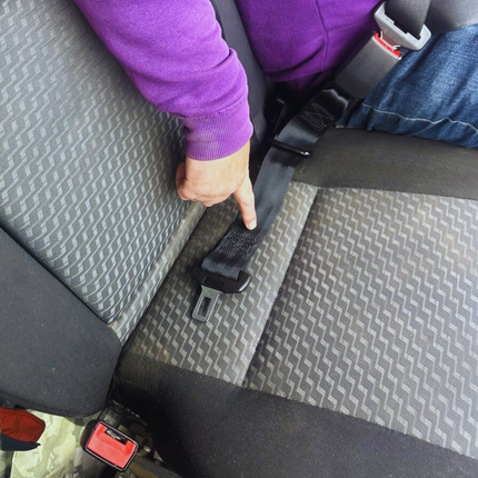 For VW T6.1 Seat Belt Extender – Double Middle Seat Passenger | Van-X