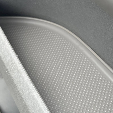 For VW T5, T5.1 Door Pocket Inserts, Rubber, Door Liner (Light Grey) Double Passenger + Driver Interior Styling