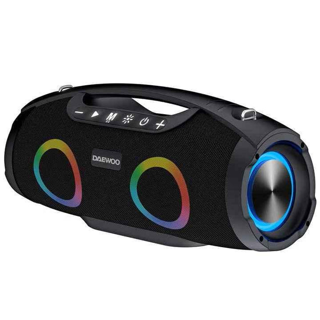 Daewoo Boom Beat Pro Pulse Bluetooth Party Speaker 6.5 Inch LED 40W