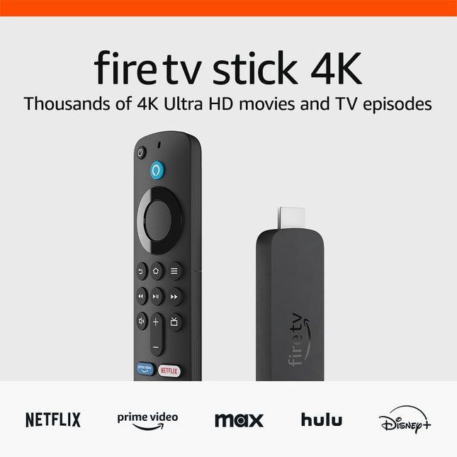 Amazon Fire TV Stick 4K – (HD Streaming with Dolby Vision & Wi-Fi 6)