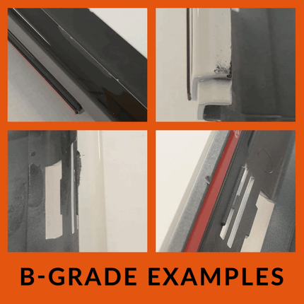 For VW T6 SWB Side Skirts Reflex Silver Plastic Painted and Ready to Fit (B-Grade)