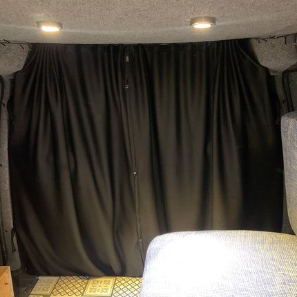 For VW Caddy Cab Divider Curtain Kit with Rail Premium Quality - Van-X