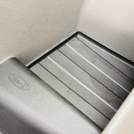 For VW Crafter New Shape Rubber Door Liner Pocket Inserts Black