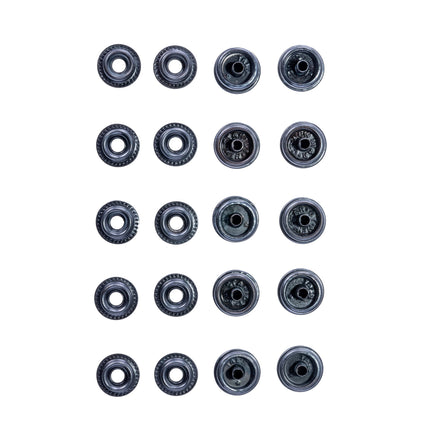 Van-X Plastic Curtain Poppers – Set of 10 Durable Snap Fasteners for Van-X Curtain Kits & Campervan Interiors