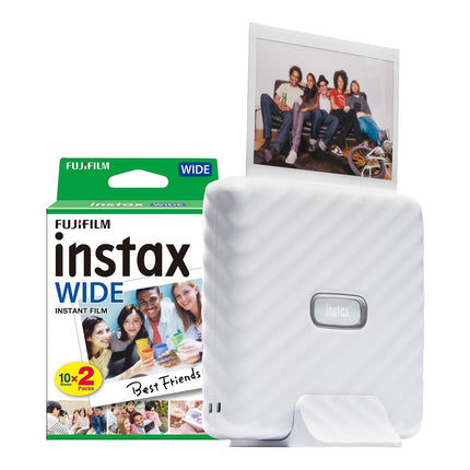 Fujifilm Instax Link Wide Printer - Ash White