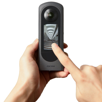 Ricoh Theta X Spherical 4K Ultra HD 360 60MP Camera - Black
