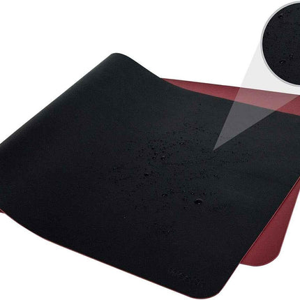 Weelth Reversible Faux Leather Desk Protector for Keyboard and Mouse Mat 80x40cm
