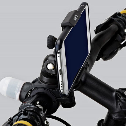 Joby GripTight Bike Mount PRO Phone Holder + Red & White Visibilty LED Light Pack