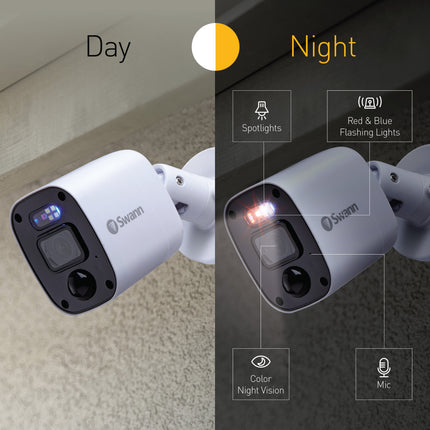 Swann 4K 1TB 8-Channel Wired DVR CCTV Kit with 4 Bullet Cameras