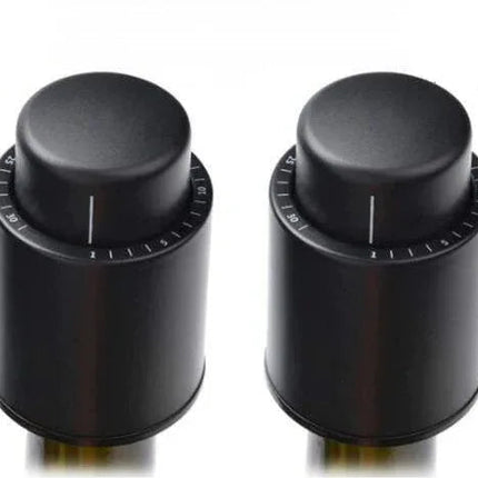 Vacuum Wine Bottle Stopper With Time Recorder Keeps Your Wine Really Fresh 2 Pk