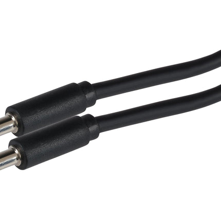 Maplin 3.5mm Aux Stereo 3-Pole Jack Plug to 3.5mm 3-Pole Jack Plug Cable - Black, 2m