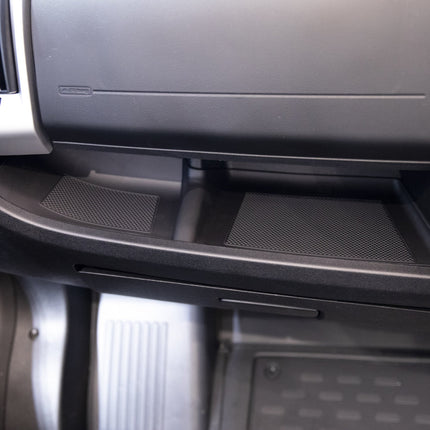 For Fiat Ducato RAM ProMaster Lower Dashboard Rubber Inserts & Mats – Black