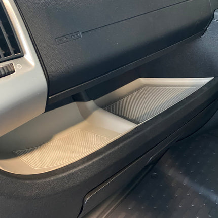 For Peugeot Boxer Lower Dashboard Rubber Inserts/Mats Light Grey autotrail motorhome, camper