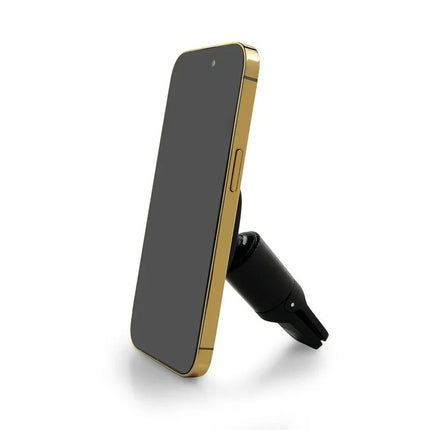 Magnetic Air-Vent Phone Mount – 360° Rotating Car Vent Holder