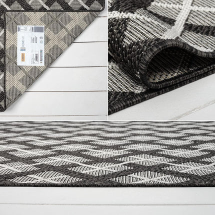 Rug Easy-Cleaning Indoor & Outdoor Area Rugs 80x150cm HomeArt